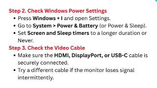 How to Stop MSI Monitor from Turning Off – Sleep Timer, Eco Mode &amp; Power Saving Fix
