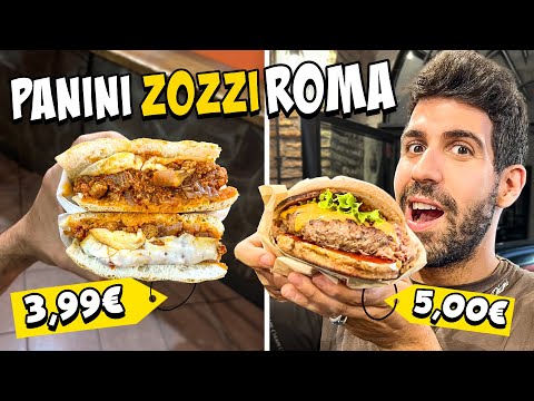 I MIGLIORI PANINI ZOZZI ED ECONOMICI A ROMA