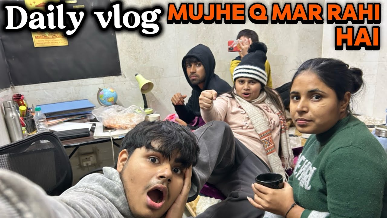 Daily vlog mujhe q mar rahi hai 😧😧