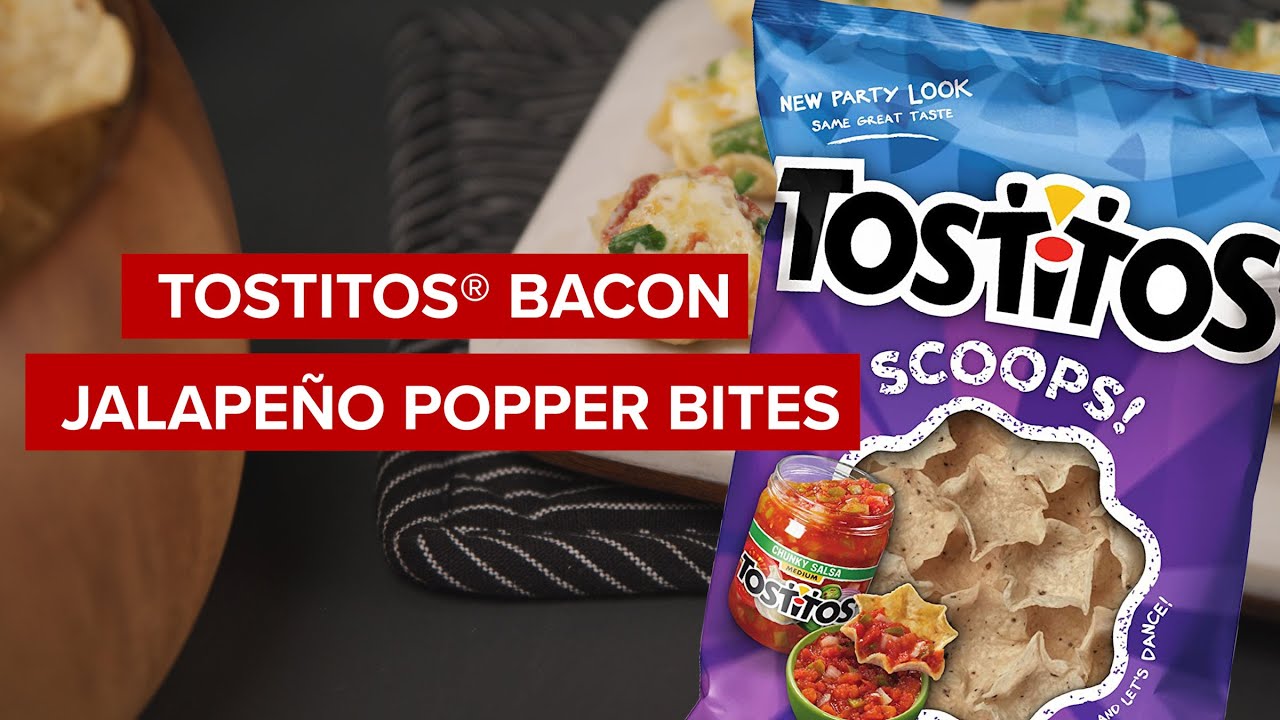 Snack'd Tostitos® Bacon Jalapeño Popper Bites YouTube