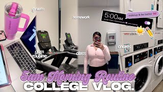 5am school morning routine (as a college student) *realistic, but productive* @ UCSD ✏️🎀