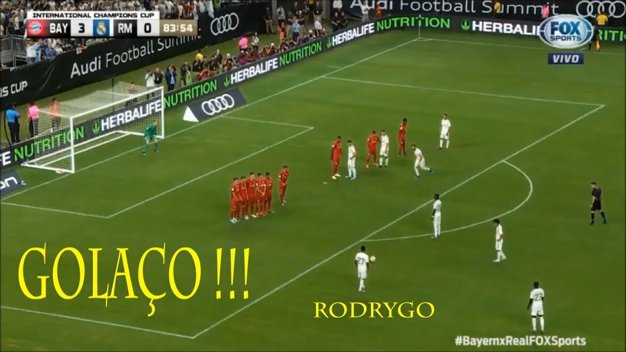 GOLAÇO !!! PRIMEIRO GOL DE RODRYGO PELO REAL MADRID - YouTube