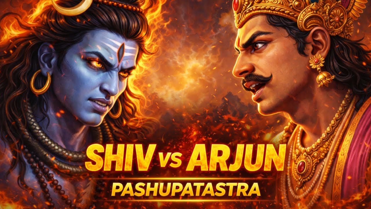 ARJUN vs SHIV RAP | PASHUPATASTRA KA PARIKSHA | HINDI MYTHOLOGICAL RAP
