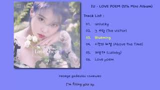 Full Album - IU(아이유) - Love Poem (5th Mini Album) with Lyrics (Romanization and English Translate)