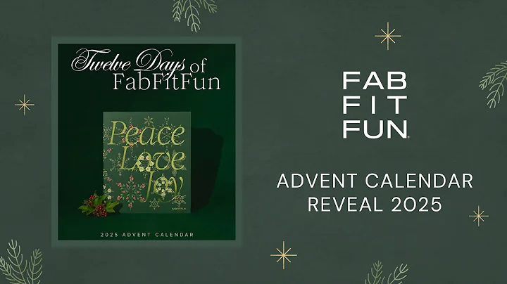 FABFITFUN ADVENT CALENDAR REVEAL 2025