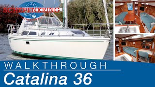 Catalina 36 for sale | Yacht Walkthrough | @ Schepenkring Lelystad | 4K