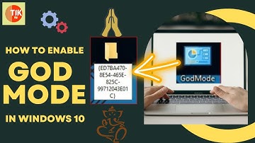 How to enable GOD MODE in Windows 10 | Windows 11🙏