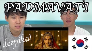 PADMAVATI | Deepika Padukone | Shahid Kapoor | Ranveer Singh | Trailer Korean(코리안) Reaction