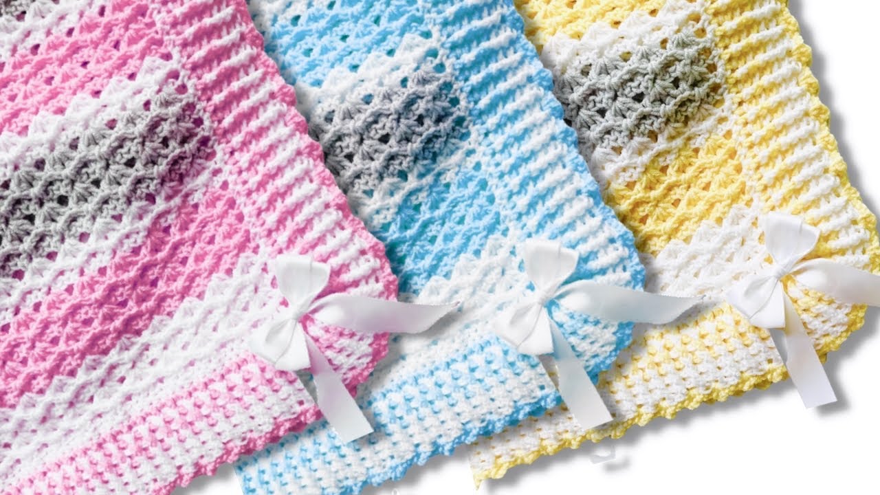Crochet Cobijas Para Bebenull