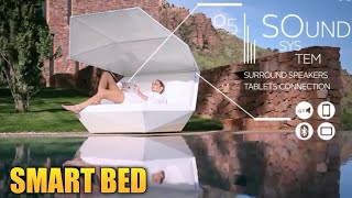 SMART BED TECHNOLOGY : Smart Home Automation 2021 | Modern Homes Tour