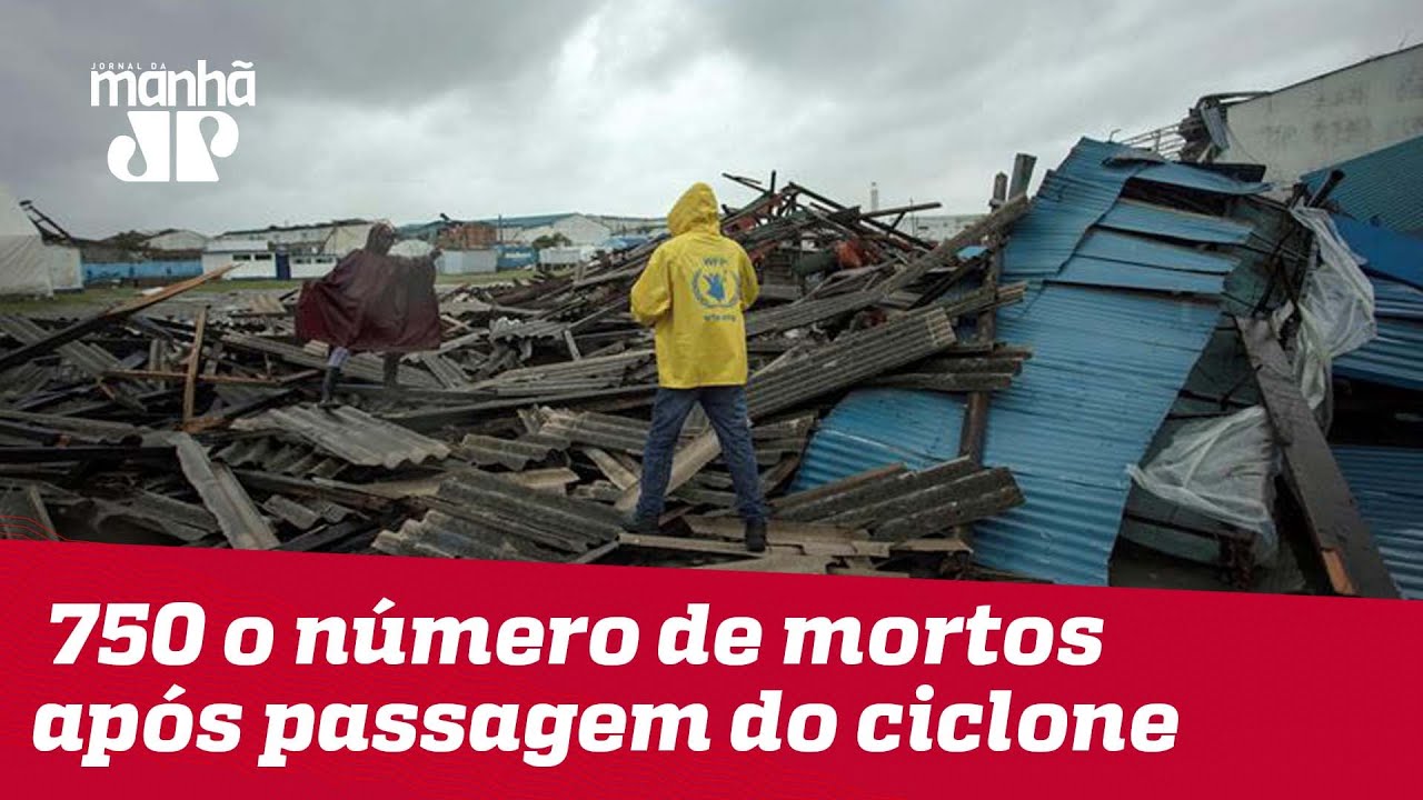 Passa de 750 o número de mortos após passagem do ciclone Idai no sul do continente africano