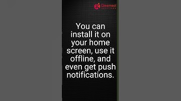 What is a PWA? The Future of Apps Explained in 30 Seconds! #ProgressiveWebApp