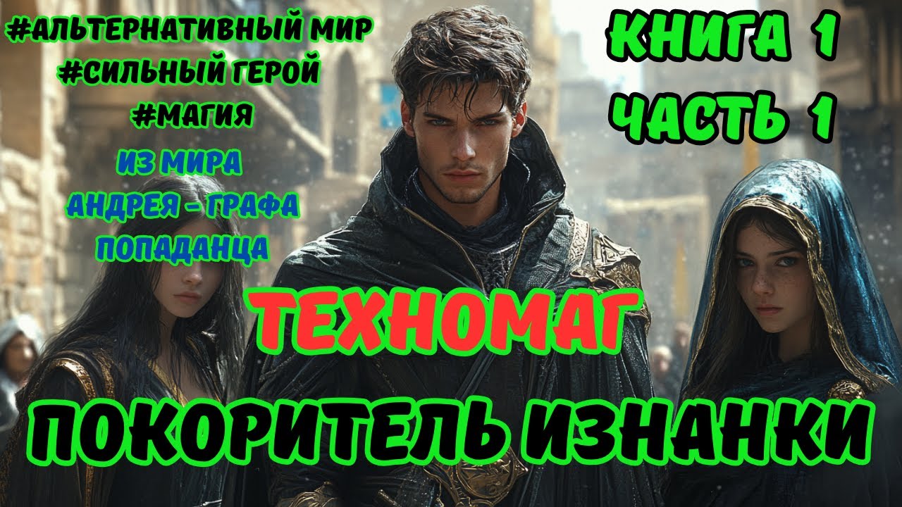 АУДИОКНИГА   | Техномаг | КНИГА 1 Часть 1 | ФЭНТЕЗИ | ПОПАДАНЕЦ |  #аудиокнига  #аудиокниги #боярка