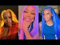 LACE FRONTS COMPILATION 2021 🌈💋 #lacefronts #baddies #slayed
