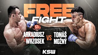 Arek Wrzosek vs. Tomas Mozny  - KSW XTB KSW 94 Free Fight