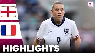 England vs France | Highlights | Women's Euro Qualifiers 31052024