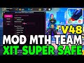 NOVO MOD MENU FF MTH TEAM V48 XIT PARA TODOS OS ANDROID