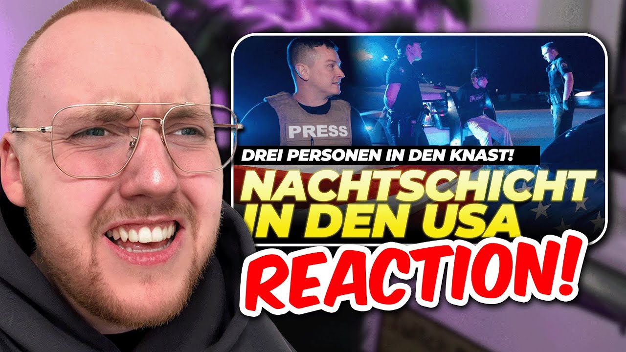 Drei Festnahmen & eine Waffe | Nachtschicht mit US Cops | Zarbex Reaktion