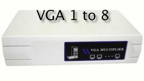 VGA 1 to 8 Distribution Amplifier