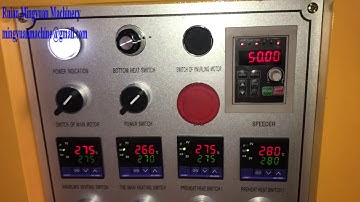 normal heater paper cup machine testing run 50 pcs each min for 90ml cups