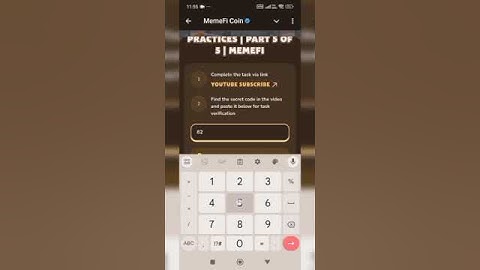 Keeping Your Crypto Safe: Best Security Practices | Part 5 of 5 - Memefi Video Code