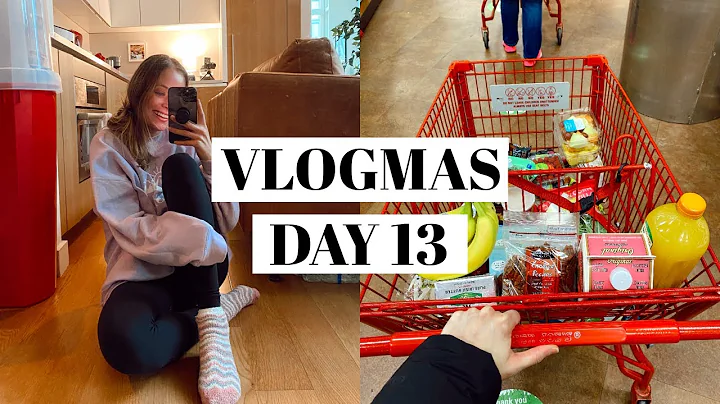 VLOGMAS DAY 13: trader joes haul, PR unboxing, & hudson yards NYC shopping