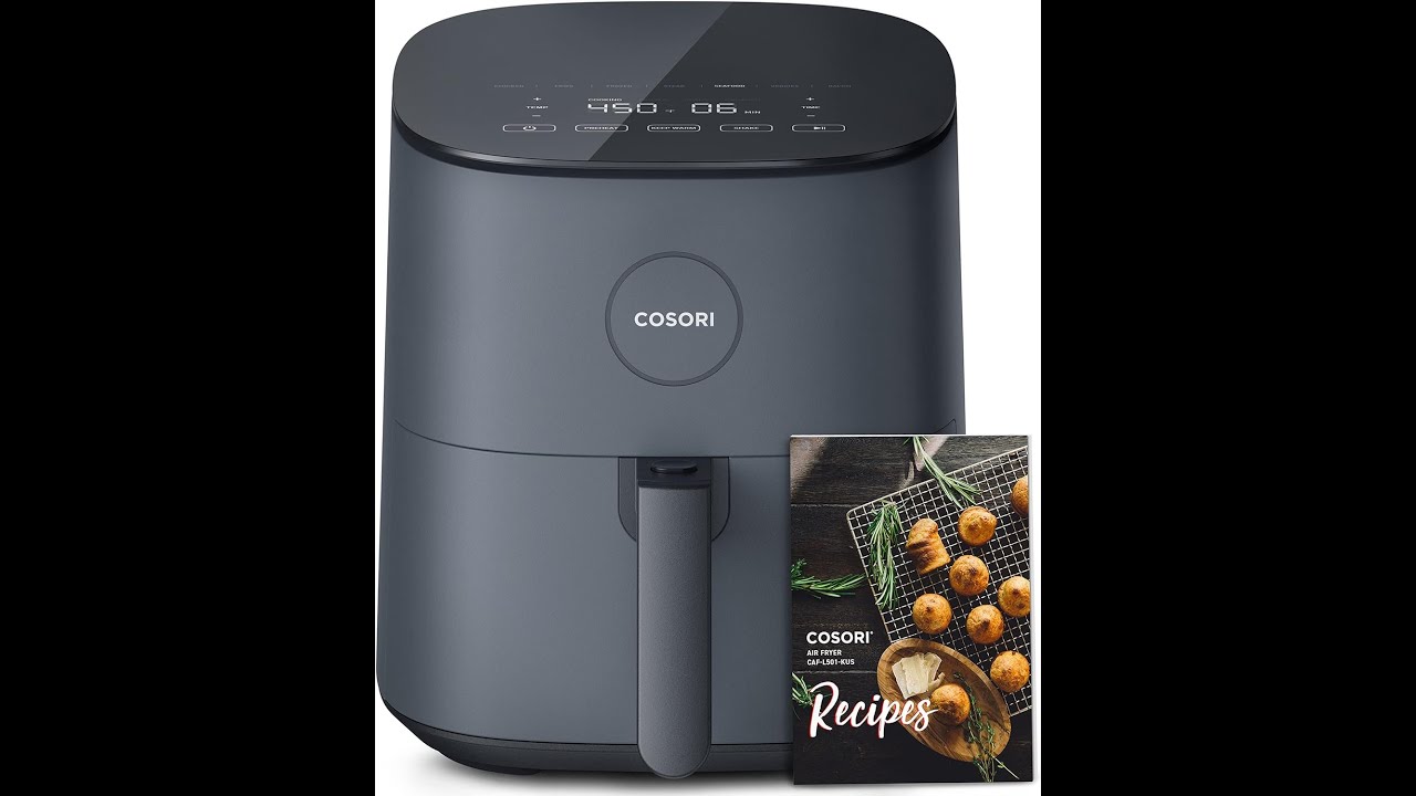 Compact and Quiet 5Quart Air Fryer YouTube
