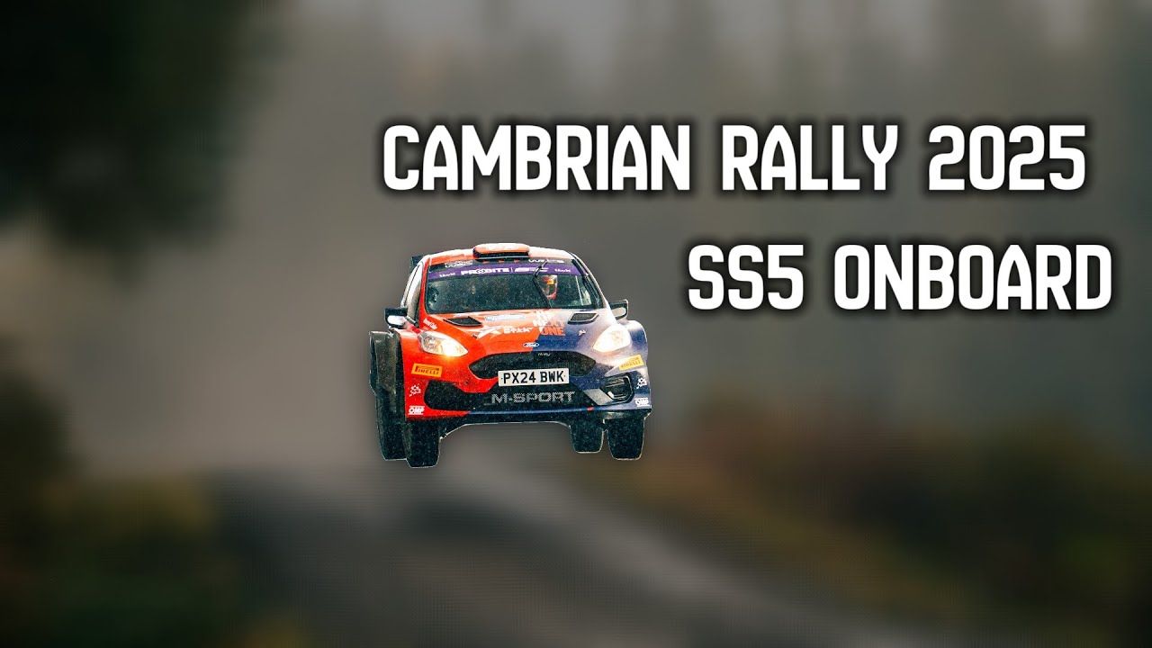 Romet Jürgenson / Siim Oja - Cambrian Rally 2025 | SS5 (Clocaenog 2) Onboard