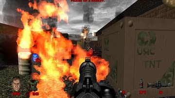 Final Doom: TNT Evilution - MAP11: Storage Facility [Brutal Doom v20b: Black Edition]