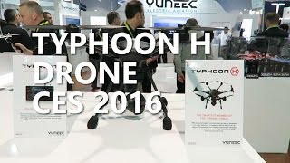 Avoid obstacles with the NEW Yuneec Typhoon H Drone - CES 2016
