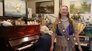 Magnificent Swan Lake Peter Tchaikovsky Lyrics Soprano Lyudmila Worrall piano virtuoso Peter Palmer