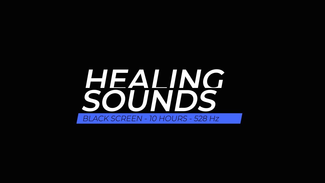 Whole Body Regeneration Black Screen | 528 Hz Healing Music for Sleep ...