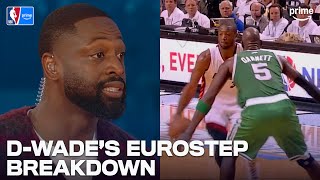 Dwyane Wade’s Eurostep Secret That Freezes Bigs | NBA on Prime