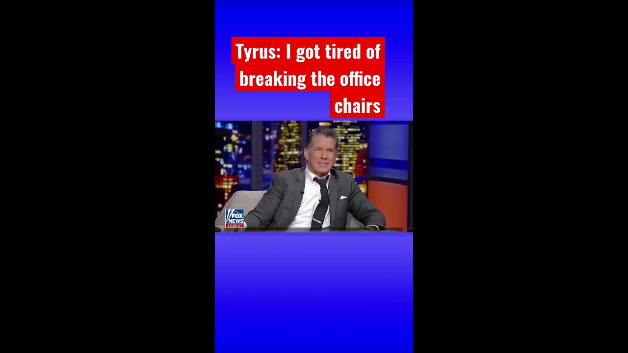Tyrus Shares That He Took Gutfeld S Recliner For Reparations Shorts