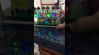 VFD clock using IV - 11 tubes