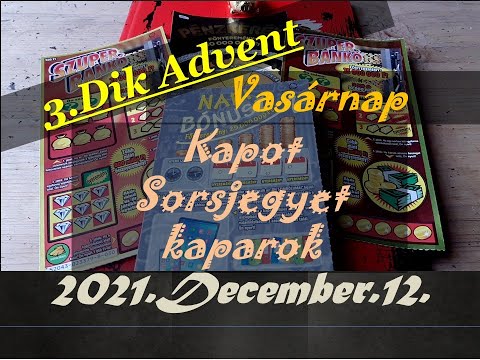Vasárnap kapott SorsJegyek