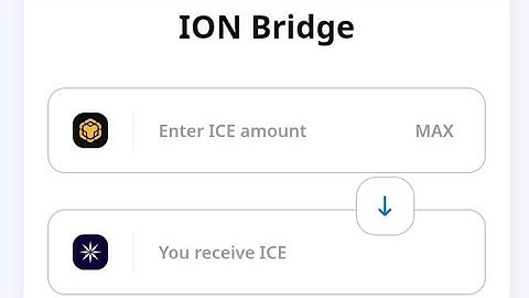 HOW TO BRIDGE ICE TOKEN FROM BSC NETWORK