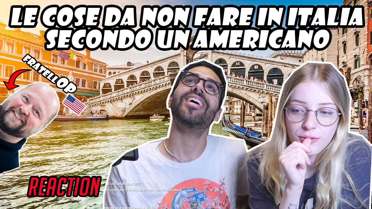 Dario Moccia reagisce al video di un Americano: 
