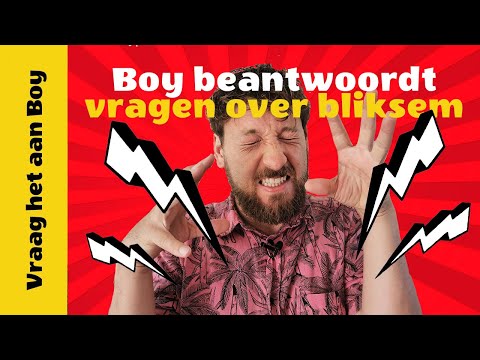 Video: Waarom Flitst De Bliksem?