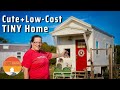 Retired woman helps to build her own affordable tiny house  so cute