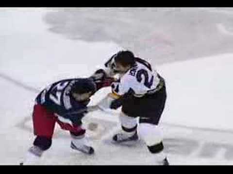 Cincinnati Cyclones Jimmy Bonneau vs Elmira Frank Littlejohn