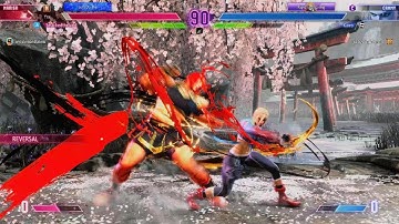 Street Fighter 6 player cheating this what i mean!!!