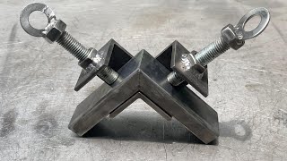 Few People Know How To Make Useful Tools / Simple DIY Mini Welding Vise Clamp