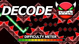 Decode but with a difficulty meter 2 difficulty meter # geometry dash 