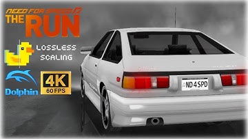 Need for Speed The Run / Dolphin Emulator / Lossless Scaling / 4K 60FPS
