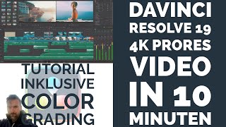 DaVinci Resolve - Tipps & Tricks: 10 Min. für ein komplettes ProRes 4K Video. Footage: iPhone 15 Pro