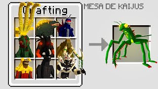 CRIAMOS NOVOS KAIJUS ADICINADOS NO MINECRAFT !!