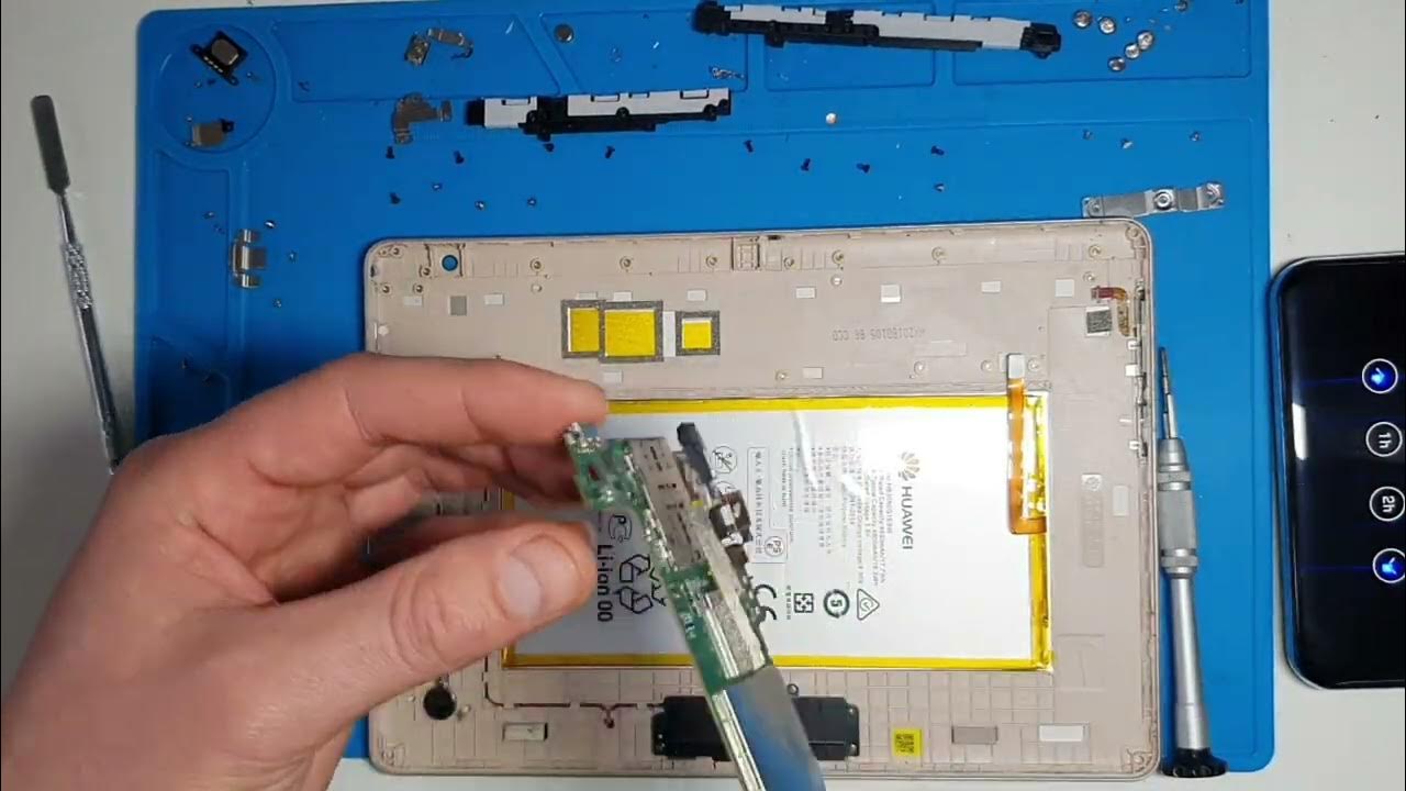 Как заменить аккумулятор Huawei Mediapad M3 8.4