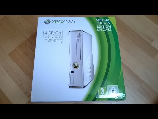 Xbox 360 Slim 4GB Branco + Jogo Brinde - Microsoft