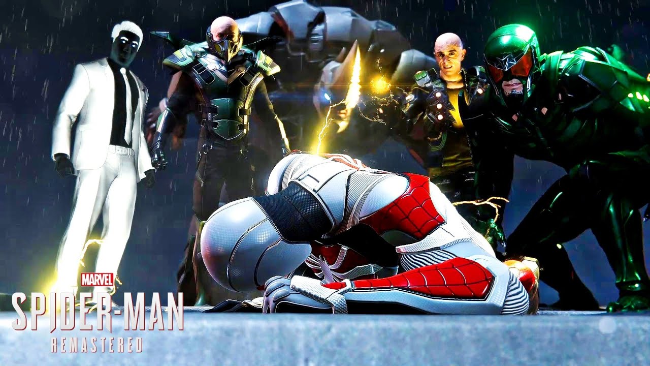 Marvel's Spider-Man Remastered Gameplay | Sinister Six Boss Fight | Mighty Sabbu